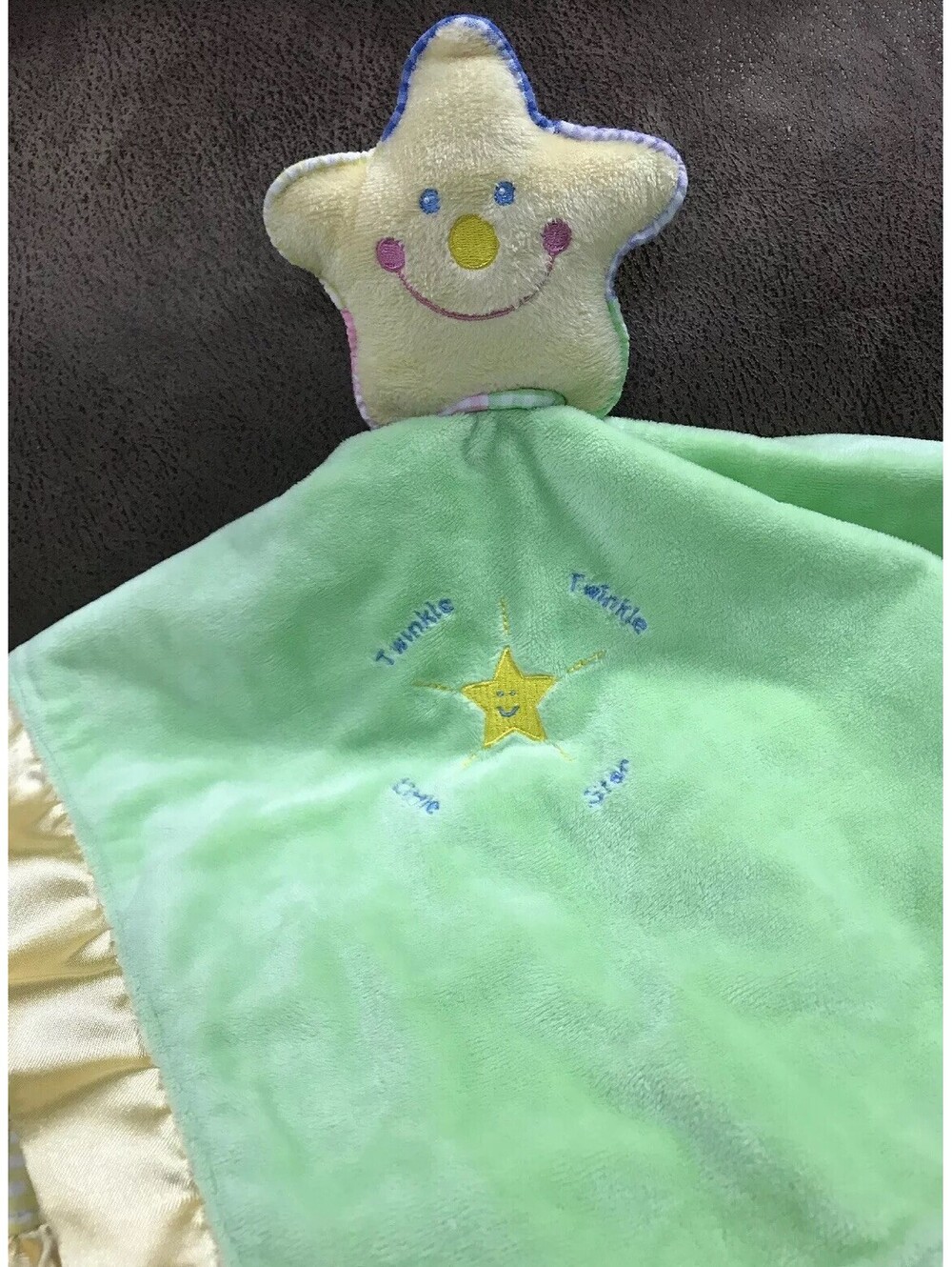 Mary Meyer Twinkle Twinkle Little Star Security Baby Blanket Lovie Blankie Lovey
